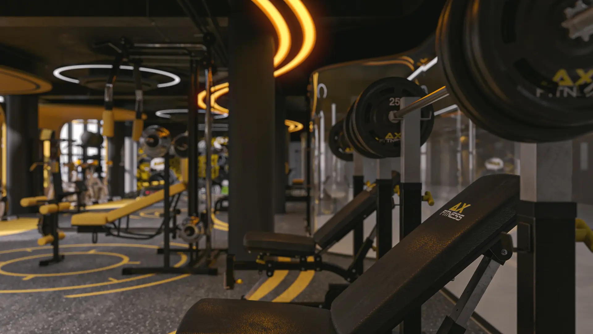 Alesha Holdings Gym