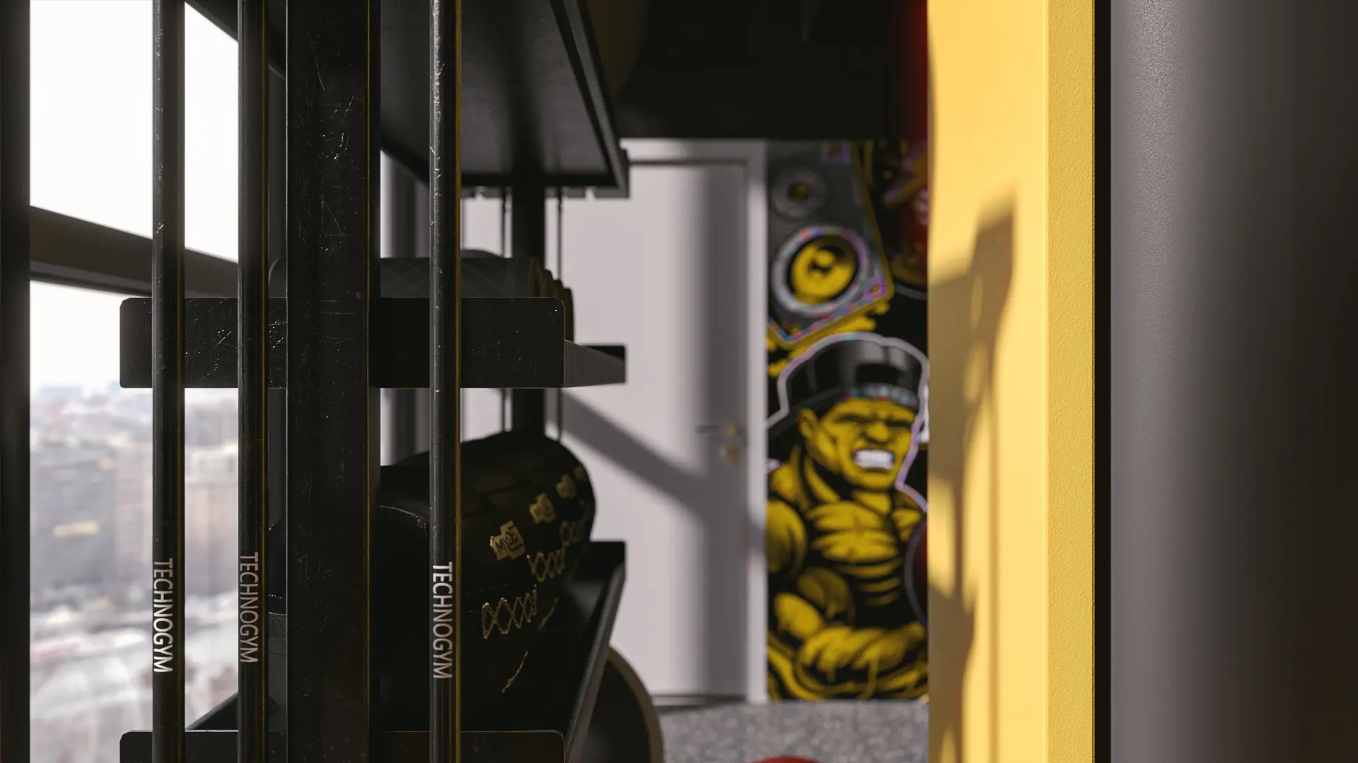 Alesha Holdings Gym