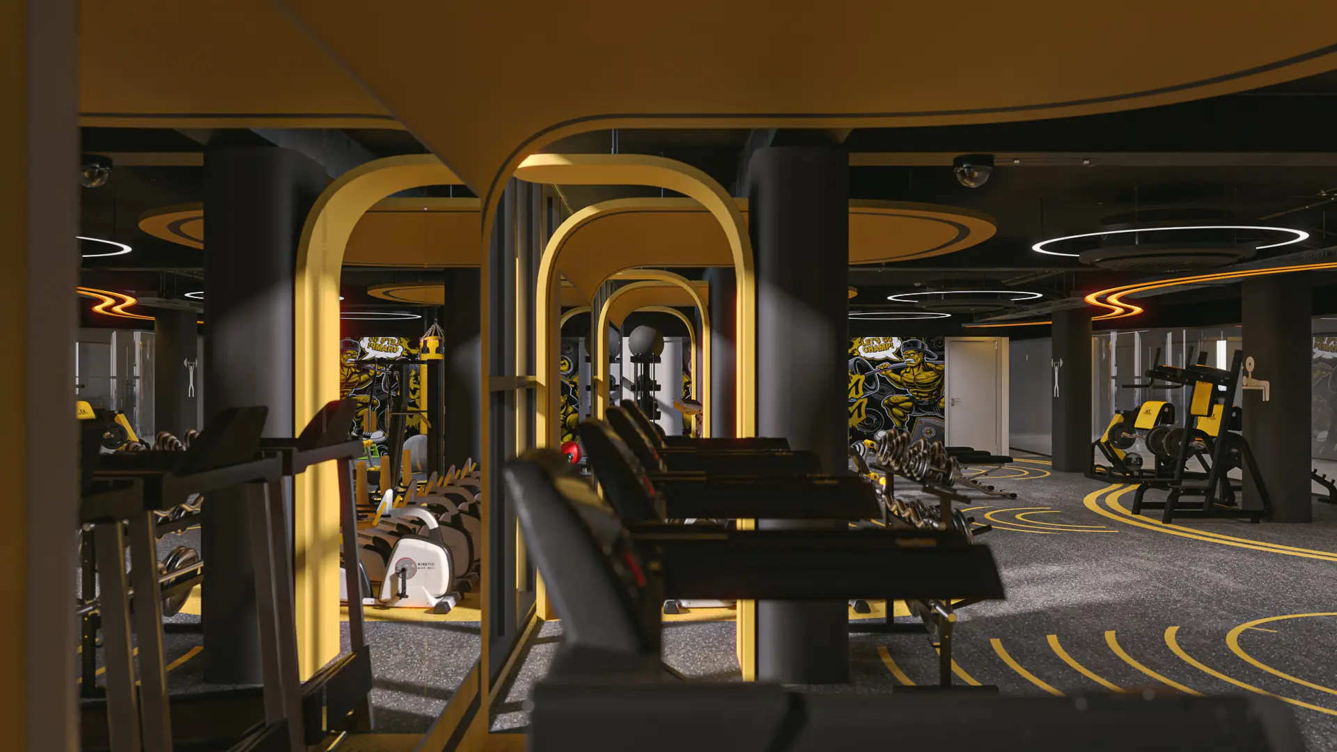 Alesha Holdings Gym