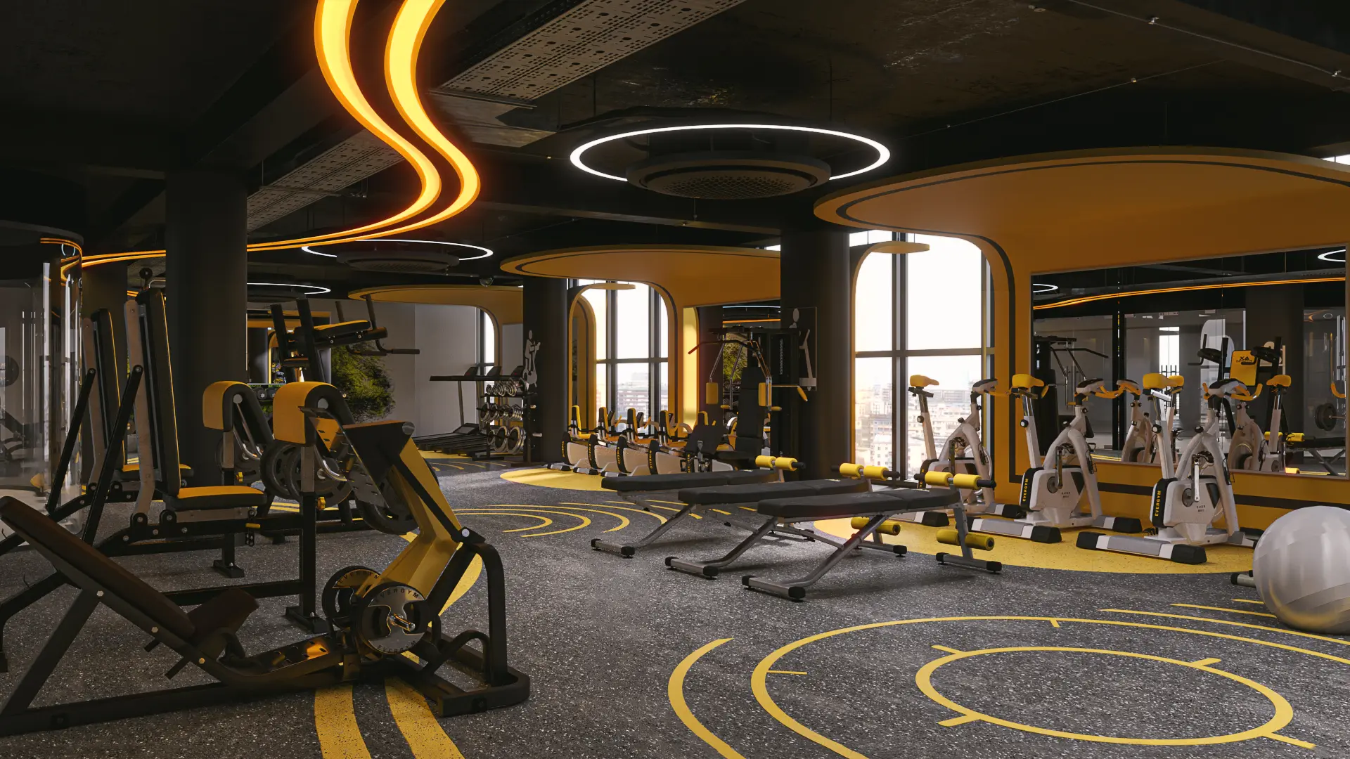 Alesha Holdings Gym