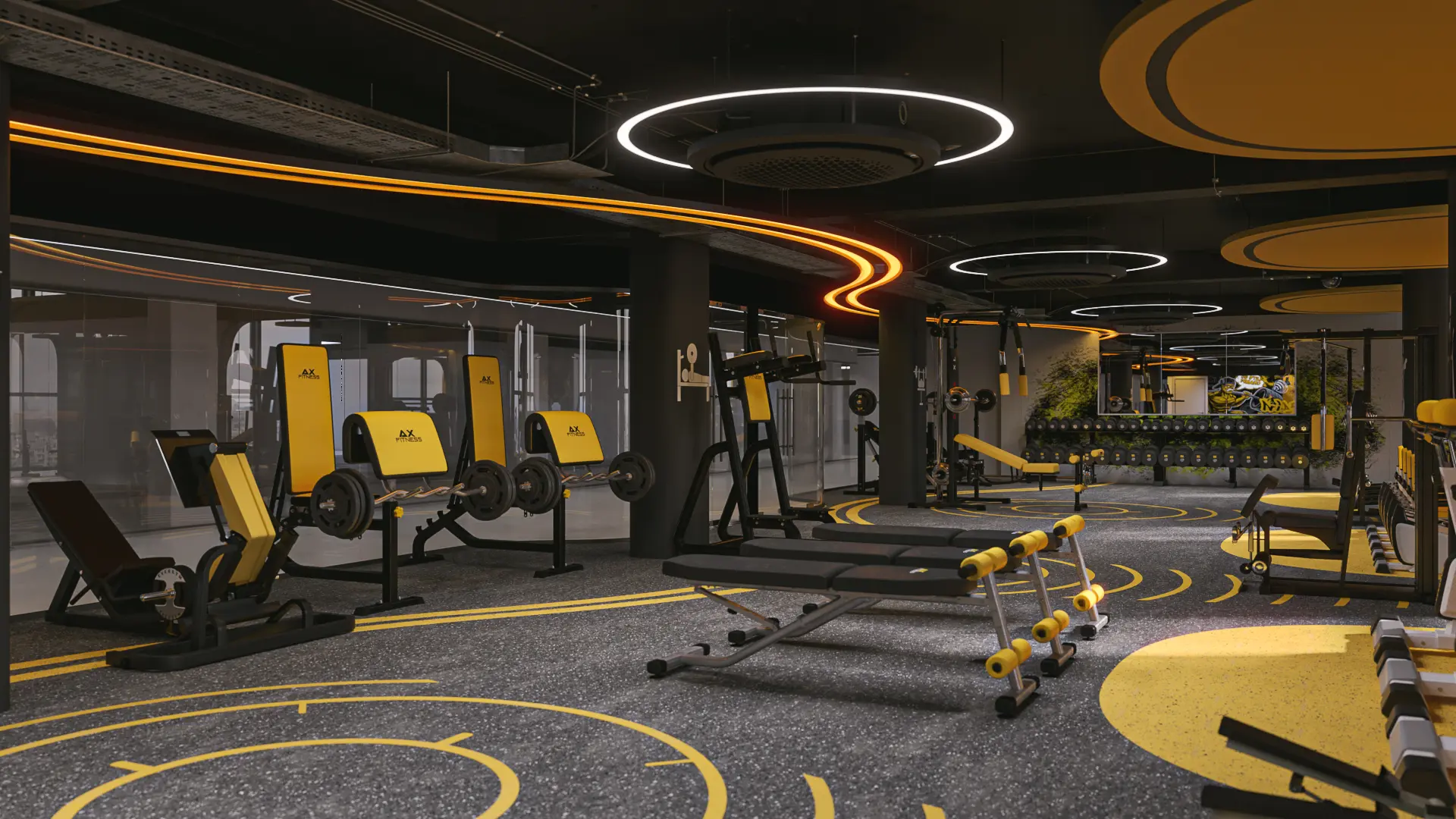 Alesha Holdings Gym